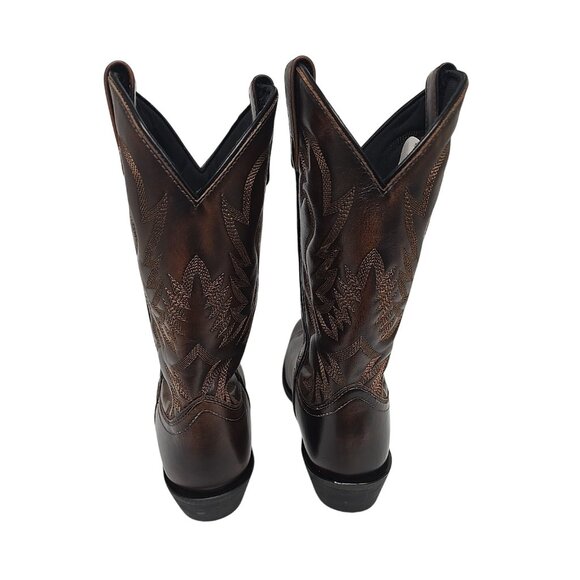 Laredo Men's Lawton Western Boots 68444 Square Toe Brown Size 9 EW - Picture 3 of 7